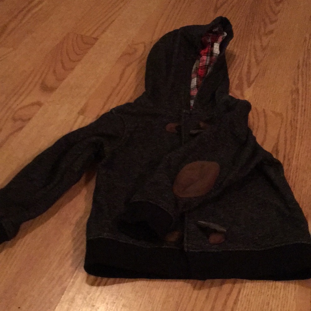 Hooded button up shirt